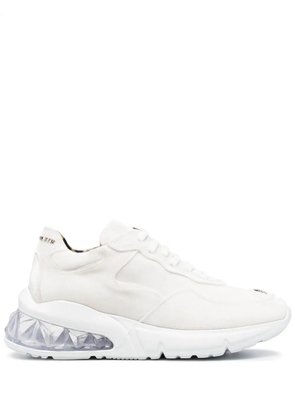 Philipp Plein Runner velvet trainers - White