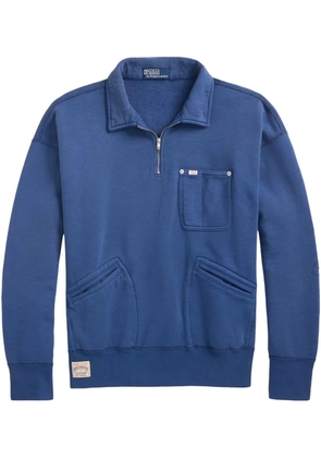Polo Ralph Lauren logo-tag polo shirt - Blue