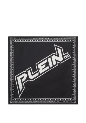 Philipp Plein silk pocket square - Black