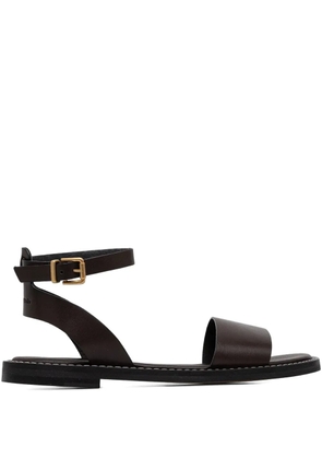 Marc O'Polo ankle-strap leather sandals - Brown