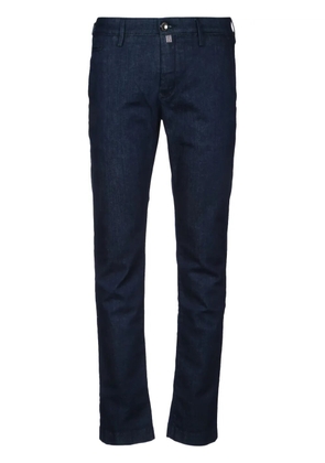 Jacob Cohën logo-tag trousers - Blue