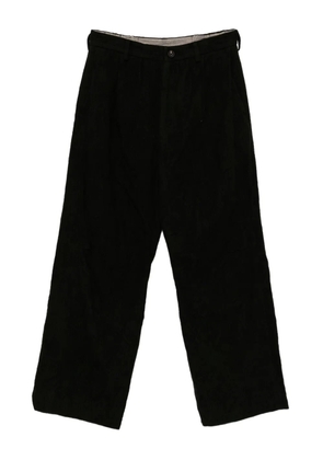 Ziggy Chen textured trousers - Black