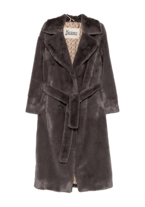 Herno belted coat - Grey
