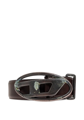 Diesel oval-D belt - Brown