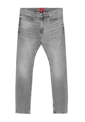 HUGO logo-plaque jeans - Grey