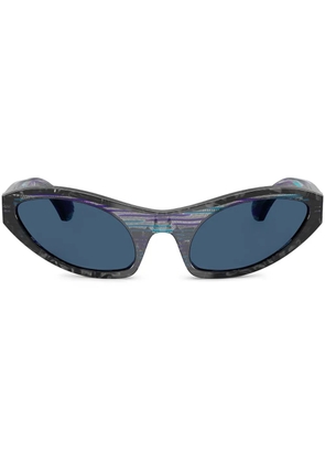 Alain Mikli oval-frame sunglasses - Purple