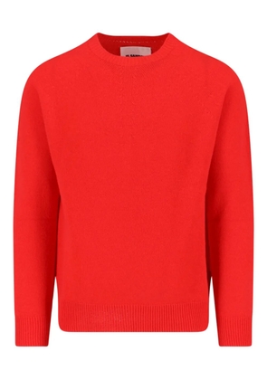Jil Sander crew-neck sweater - Red