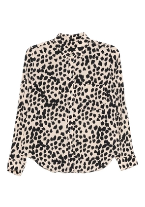 Rails all-over leopard print shirt - Neutrals