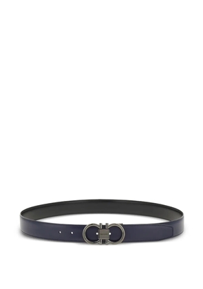 Ferragamo reversible gancini buckle belt - Blue