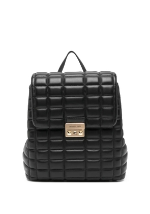 Michael Michael Kors logo-plaque backpack - Black
