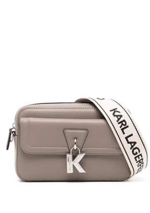 Karl Lagerfeld Klock cross body bag - Grey