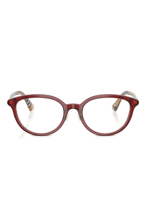 Burberry Eyewear round-frame glasses - Red