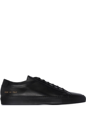 Common Projects black Achilles leather low-top sneakers