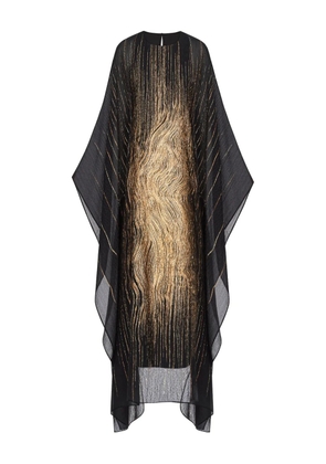 Taller Marmo Venice pattern midi dress - Black