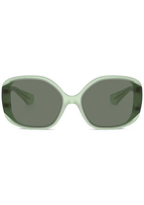 Alain Mikli oversized-frame sunglasses - Green