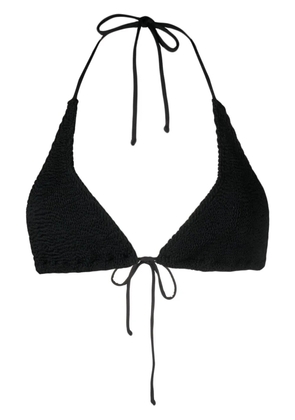 Bond-eye Sofie triangle bikini top - Black