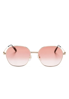 Cartier Eyewear round-frame sunglasses - Gold