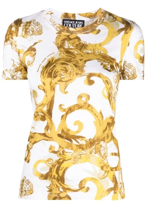 Versace Jeans Couture Couture cotton T-shirt - White