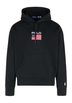 Polo Ralph Lauren logo-embroidered hoodie - Black