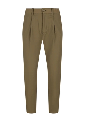 Herno pleated trousers - Green