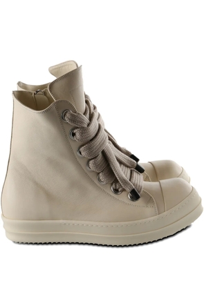 Rick Owens Jumbolace high-top sneakers - Neutrals
