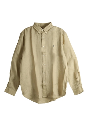 Polo Ralph Lauren button-down long-sleeve shirt - Neutrals