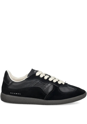 Nokwol August leather sneakers - Black