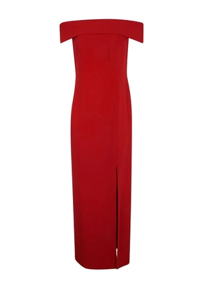 Lauren Ralph Lauren off-shoulder dress - Red