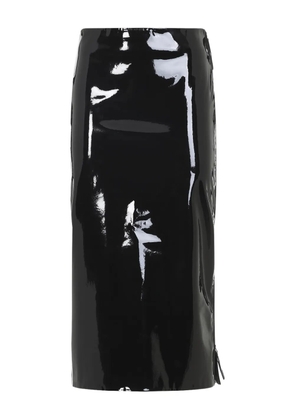 The Frankie Shop Samantha zip-fastening midi skirt - Black