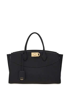 Ferragamo large Soft Studio tote bag - Black