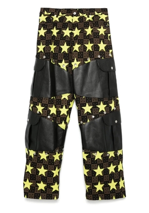 Off-White Stars AO Samurai trousers - Brown