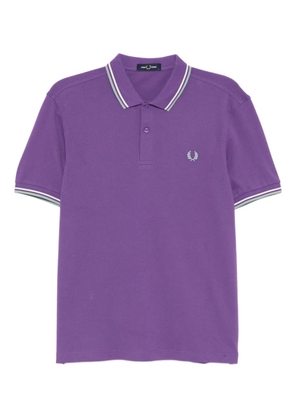 Fred Perry Twin polo shirt - Purple