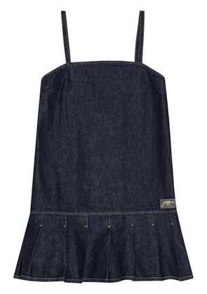 GANNI denim mini dress - Blue