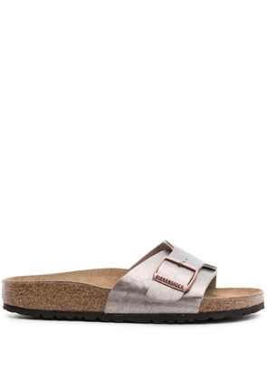 Birkenstock Catalina metallic leather sandals - Gold