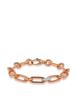 Pragnell 18K rose gold mini Havana diamond bracelet - Pink