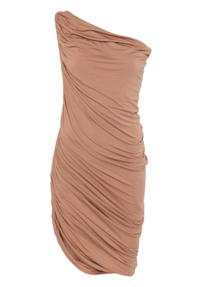 Norma Kamali Diana mini dress - Brown