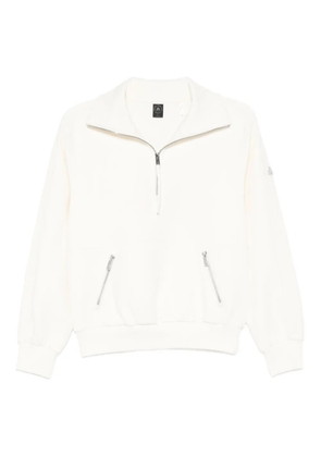 Moose Knuckles Mix Media zip-front sweatshirt - Neutrals