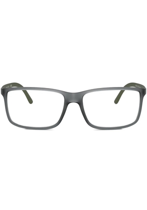 Polo Ralph Lauren rectangle-frame glasses - Grey