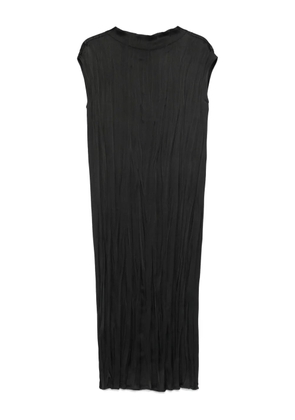 Antonelli satin midi dress - Black