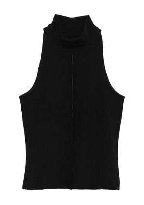 Thom Krom high-neck sleeveless top - Black
