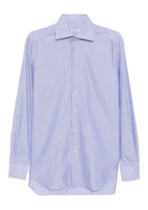 Kiton stripe-printed shirt - Blue