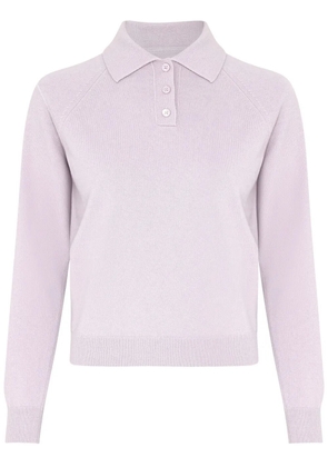 Maison Margiela wool polo top - Grey