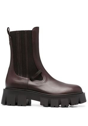 Premiata side-panel ankle boots - Brown