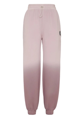 Plein Sport logo-patch track pants - Pink