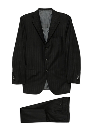 Kiton single-breasted suit - Black