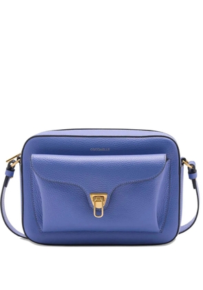 Coccinelle Beat leather shoulder bag - Blue