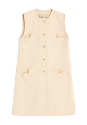 Valentino Garavani VGOLD button-up coat - Neutrals