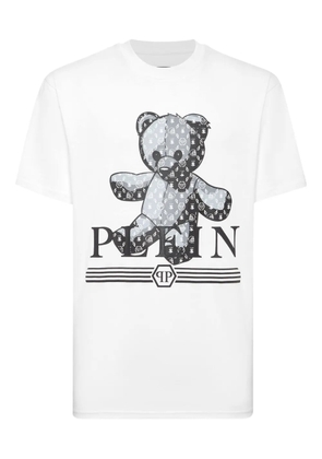 Philipp Plein Teddy monogram t-shirt - White