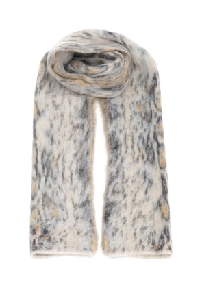 Forte Forte mottled-pattern scarf - Neutrals