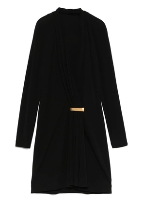 TOM FORD draped mini dress - Black